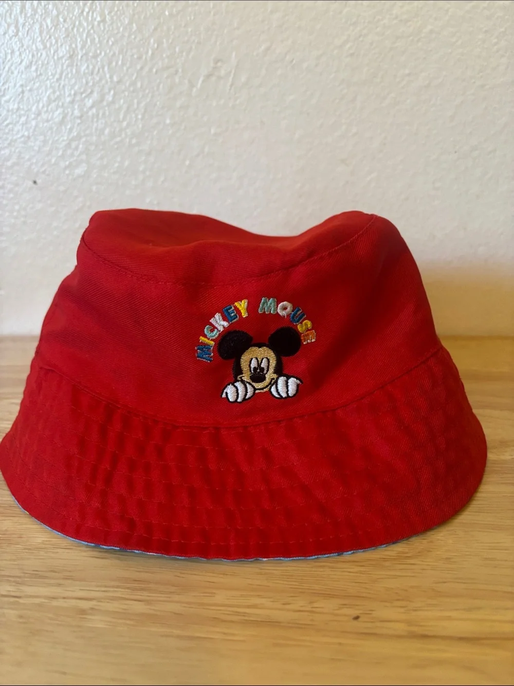 Disney Kids Red Bucket Hat
